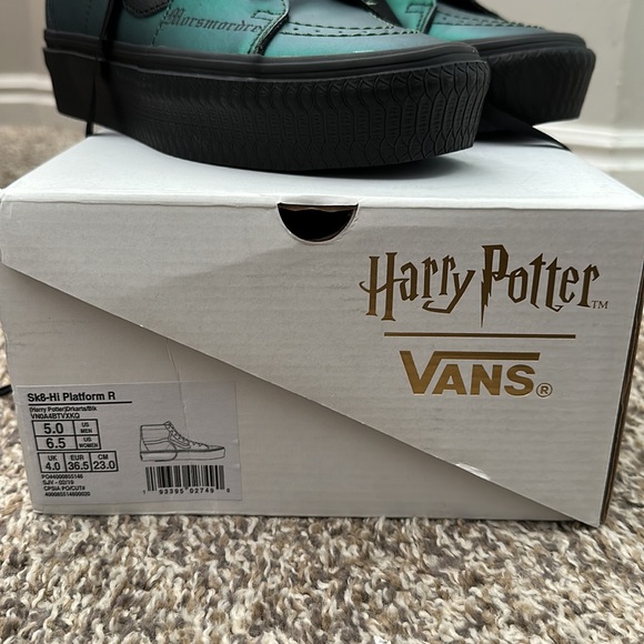 Vans x Harry Potter Sk8-Hi Platform Dark Arts Sneaker Size 6.5 Women 5.0 men - Picture 3 of 8